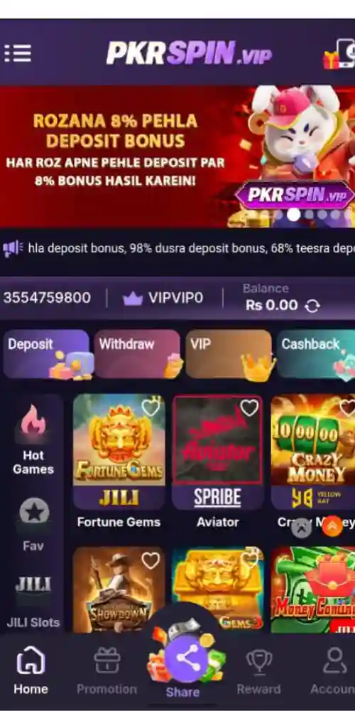 Pkrspin APK Game