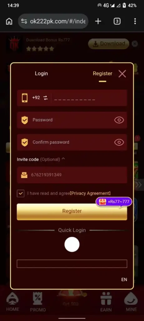 ok222 Game
