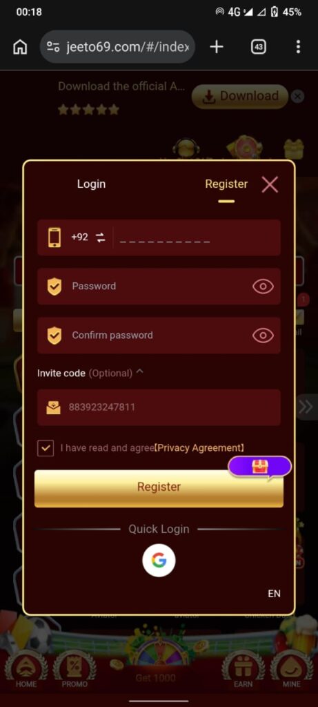 Jeto786 Game